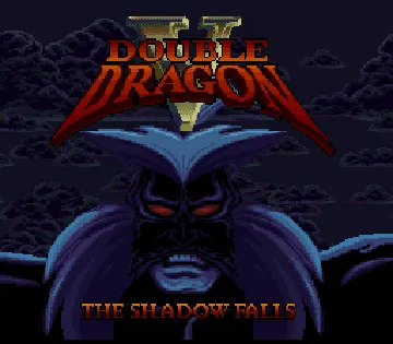 Double Dragon V - The Shadow Falls (USA) screen shot title